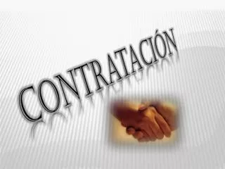 contrataci n