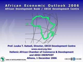African Economic Outlook 2006 African Development Bank / OECD Development Centre