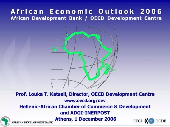 african economic outlook 2006 african development bank oecd development centre