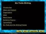 Mastering the Six Traits of Writing: Enhancing Your Skills and Understanding - slide 1