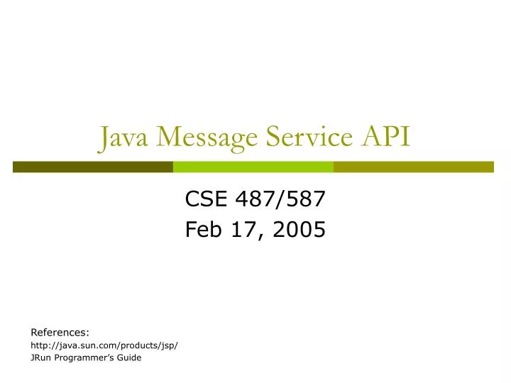 java message service api