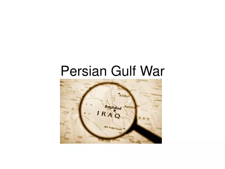 persian gulf war