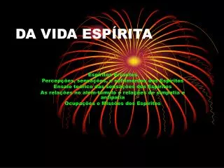 da vida esp rita