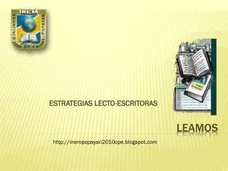 estrategias lecto escritoras