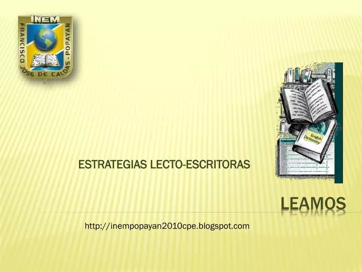 estrategias lecto escritoras