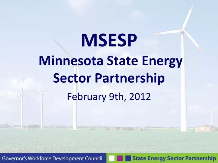 msesp minnesota state energy sector partnership