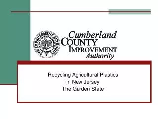 Recycling Agricultural Plastics in New Jersey The Garden State