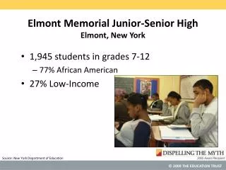 Elmont Memorial Junior-Senior High Elmont, New York