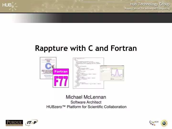 rappture with c and fortran