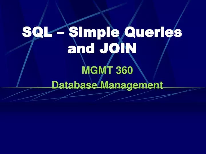 sql simple queries and join