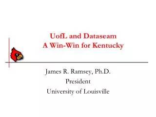 UofL and Dataseam A Win-Win for Kentucky