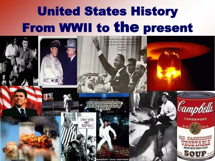 united states history from wwii to the present