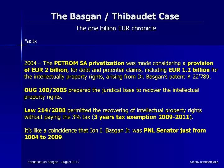 the basgan thibaudet case