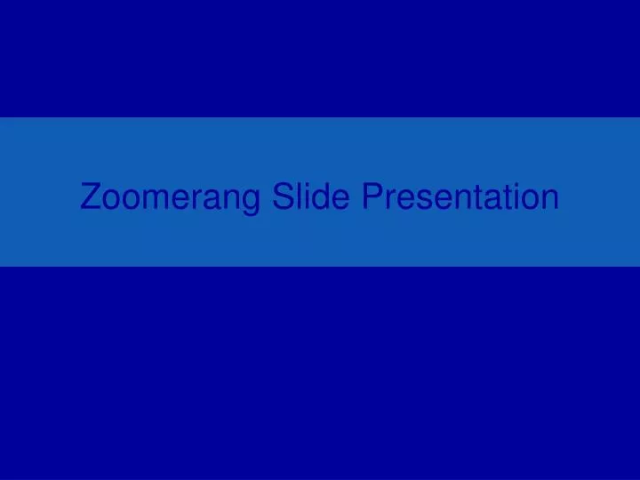 zoomerang slide presentation