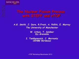 The Nuclear Fission Process with STEFF and nTOF