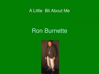 Ron Burnette