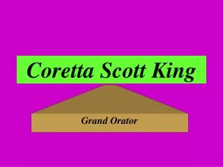 Coretta Scott King