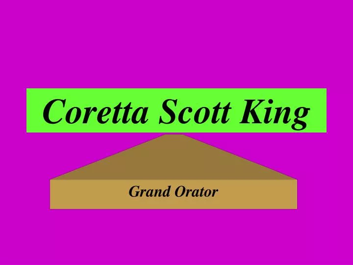 coretta scott king