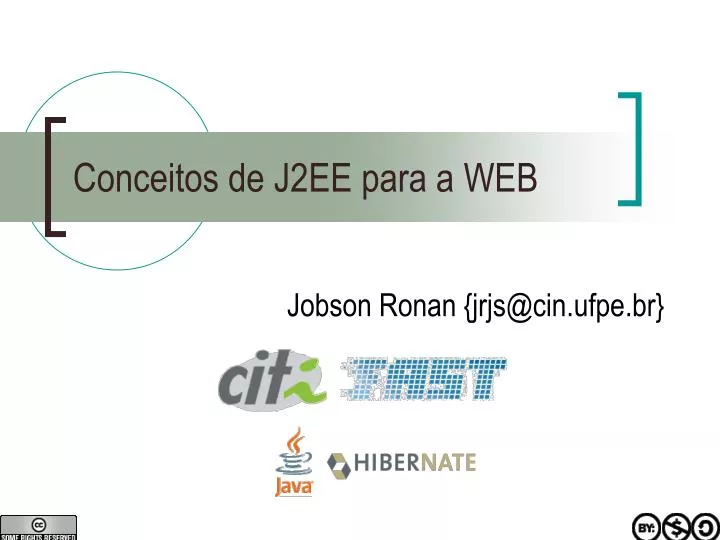 conceitos de j2ee para a web
