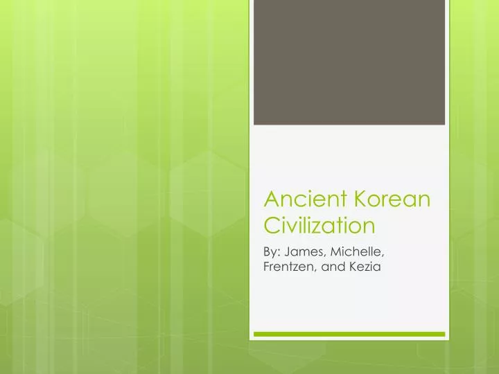 ancient korean civilization