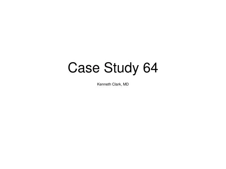 case study 64