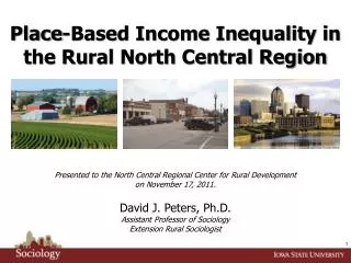 Place-Based Income Inequality in the Rural North Central Region