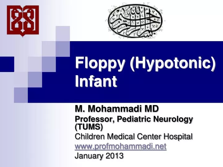 floppy hypotonic infant