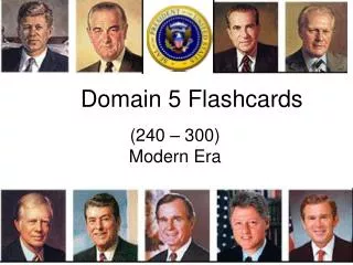 Domain 5 Flashcards