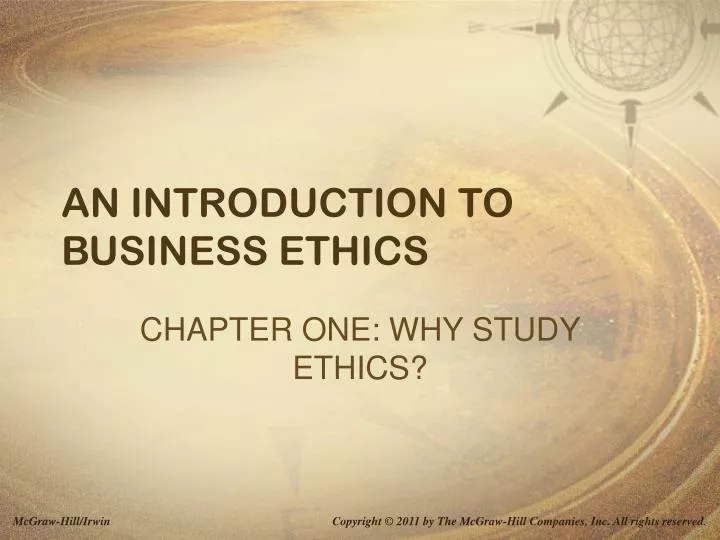 an introduction to business ethics