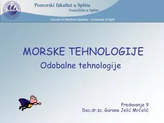 morske tehnologije