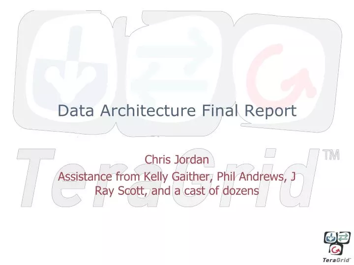 data architecture final report