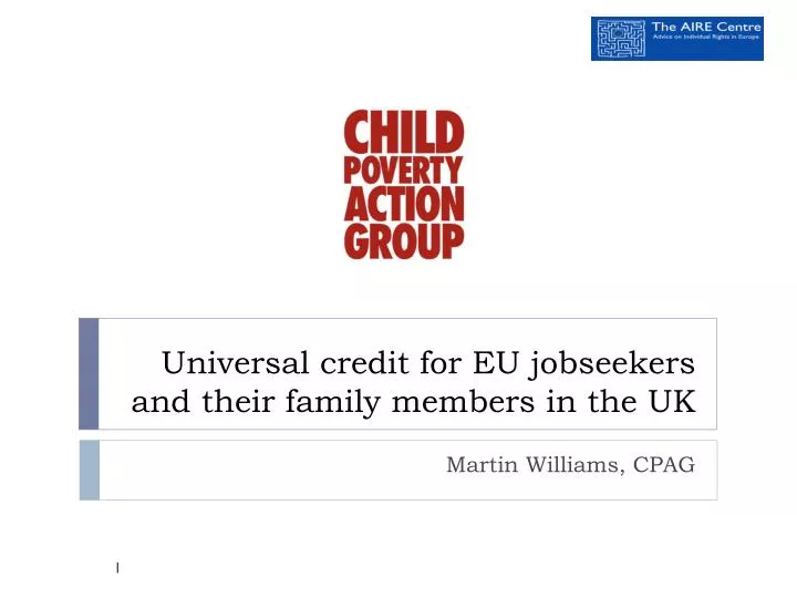 universal credit for eu jobseekers and their family members in the uk