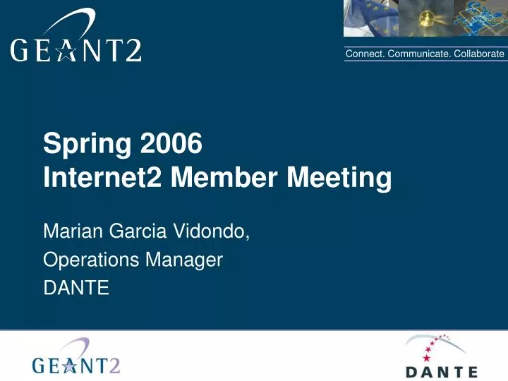 spring 2006 internet2 member meeting