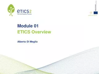 Module 01 ETICS Overview