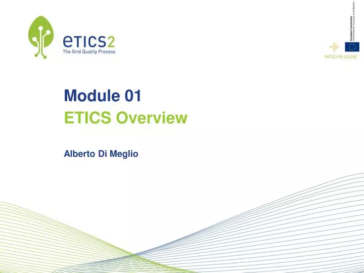 module 01 etics overview