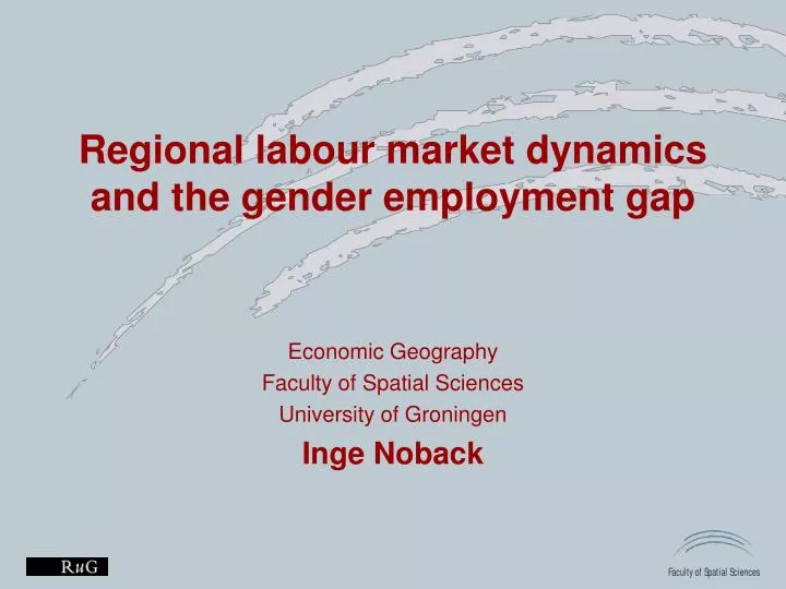 regional labour market dynamics and the gender employment gap