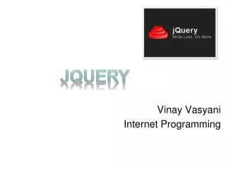 Vinay Vasyani Internet Programming