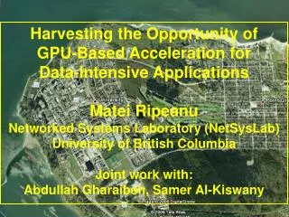 Harvesting the Opportunity of GPU-Based Acceleration for Data-Intensive Applications