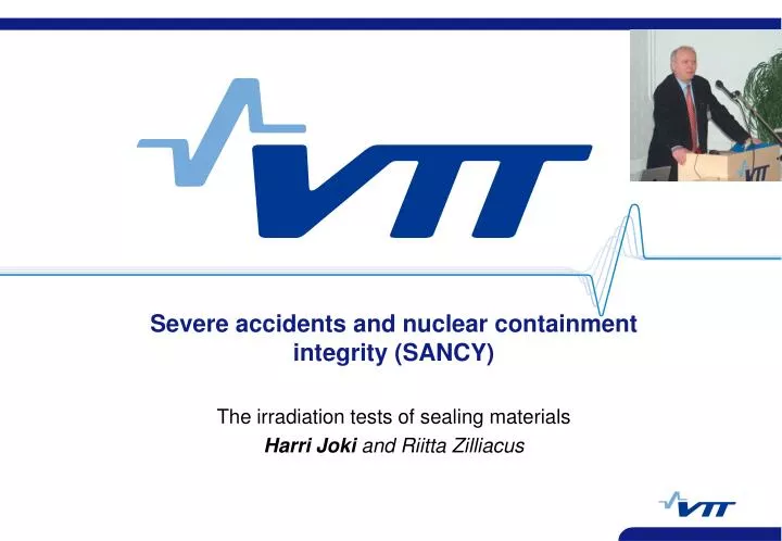 severe accidents and nuclear containment integrity sancy