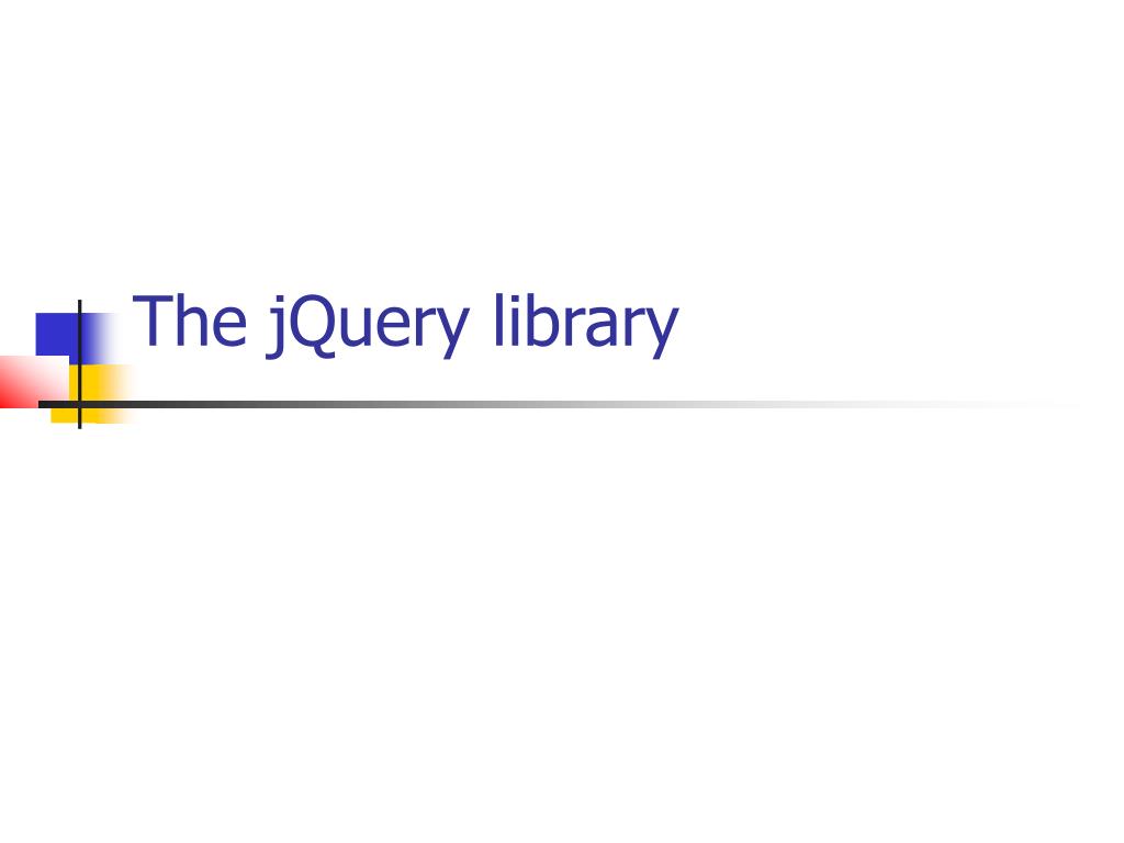 PPT - Introduction to jQuery: A Powerful JavaScript Library for Easy ...