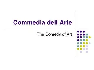 Commedia dell Arte