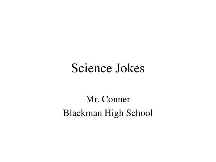 science jokes