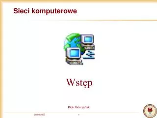 sieci komputerowe