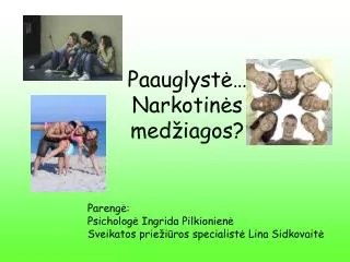 paauglyst narkotin s med iagos