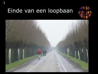 einde van een loopbaan