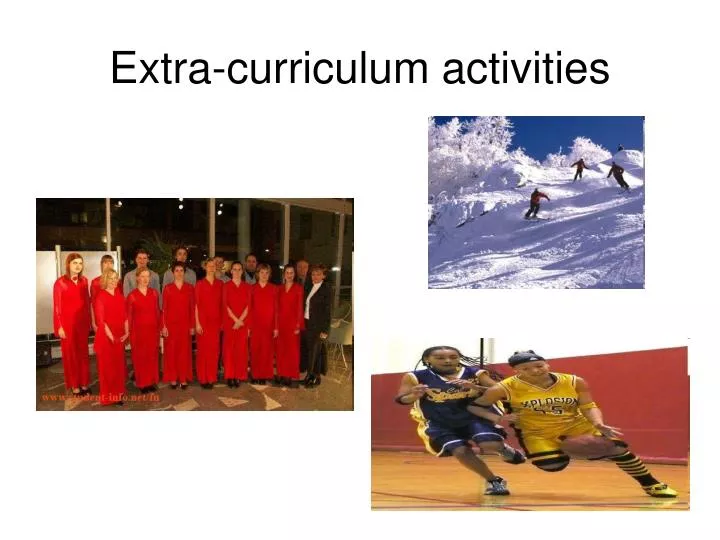 extra curriculum activities