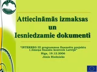 attiecin m s izmaksas un iesniedzamie dokumenti