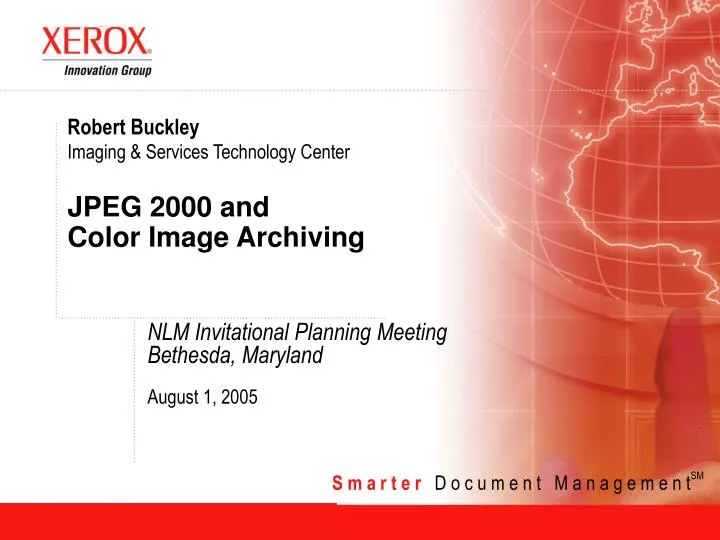 robert buckley imaging services technology center