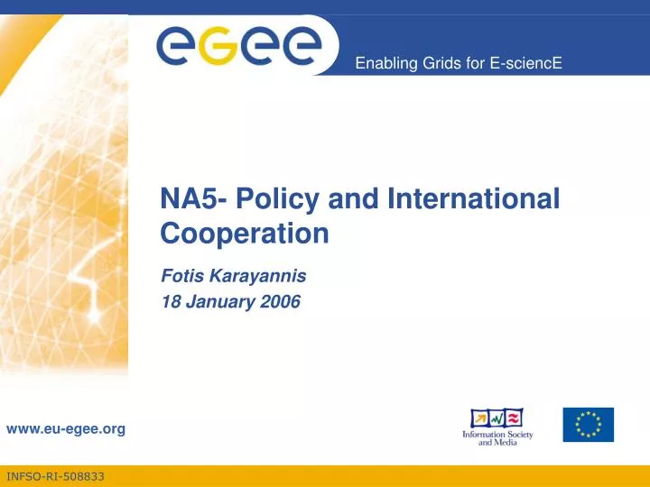 na5 policy and international cooperation