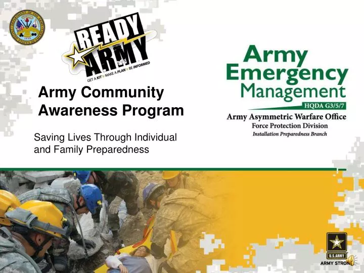 army community awareness program